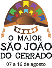 O Maior São João do Cerrado. 07 a 16 de agosto